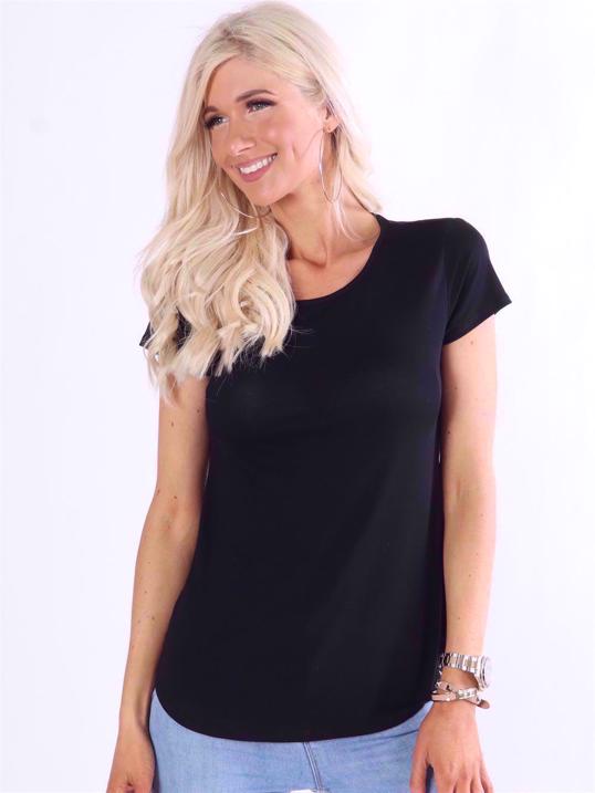Otine Short - Enkel blus med korta ärmar (bestseller)
